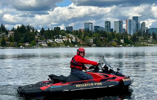 Bellevue Fire Department Boosts Lake Rescue Ops with High-Tech Jet Skis, Backed by Community and Charity Support