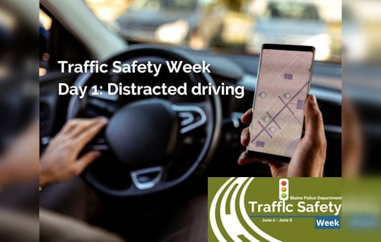 Blaine Police Department Launches Traffic Safety Week with Anoka County to Target Distracted Driving and DWI