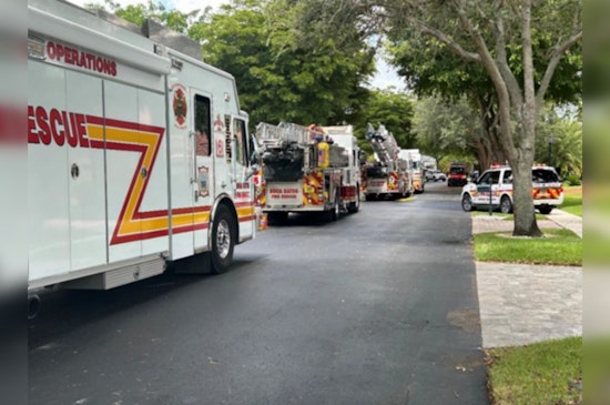 Boca Raton Firefighters Swiftly Quell House Blaze in Seasons Subdivision, No Injuries Reported