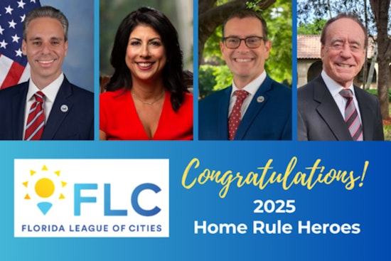 Boca Raton Leaders Lauded as 'Home Rule Heroes' by Florida League of Cities for Advocacy Efforts