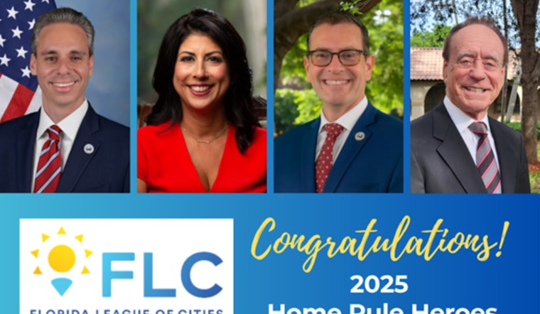Boca Raton Leaders Lauded as 'Home Rule Heroes' by Florida League of Cities for Advocacy Efforts