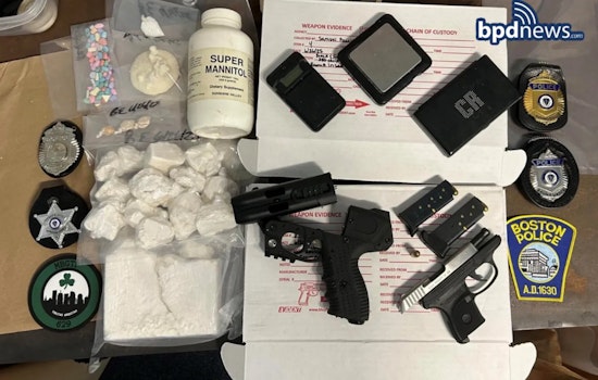 Boston Man Arrested in Joint Police and FBI Raid for Drug Trafficking and Firearms Violations in Dorchester