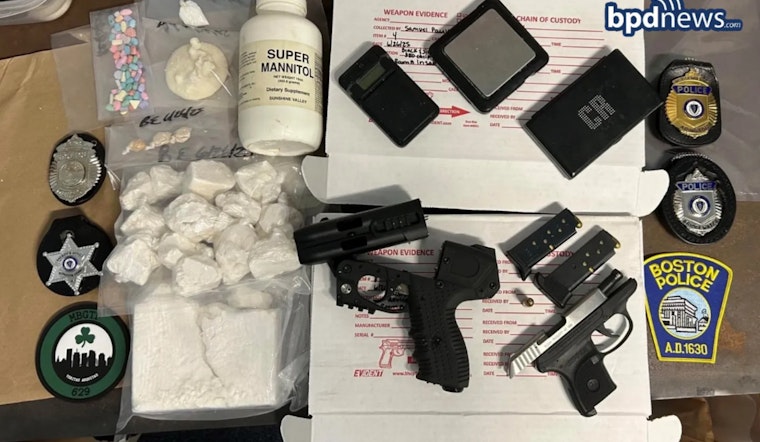Boston Man Arrested in Joint Police and FBI Raid for Drug Trafficking and Firearms Violations in Dorchester
