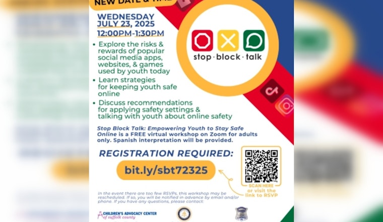 Boston Police Department Hosts "Stop Block Talk" Internet Safety Workshop for Adults to Protect Youth Online