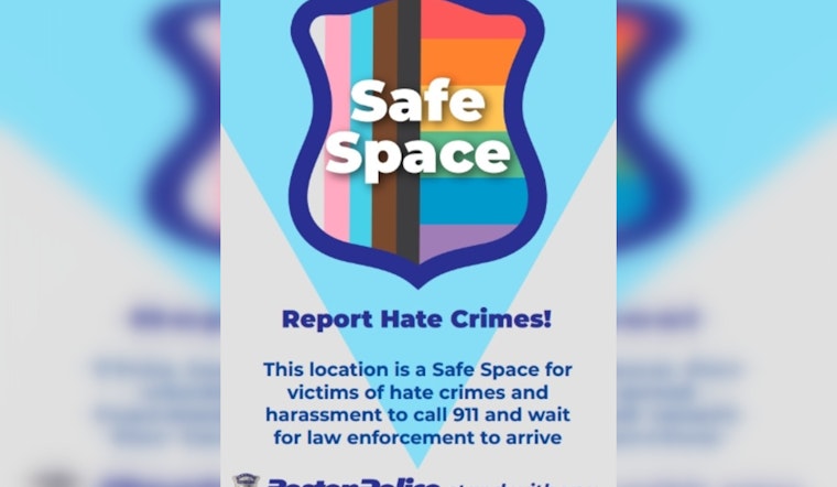 Boston Police Department Launches Safe Space Program in Partnership with Local Businesses for PRIDE Month