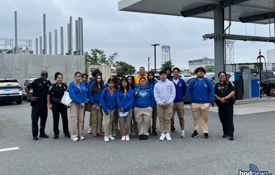 Boston Police District A-7 Engages East Boston High Students with Insightful Tour and Q&A Session