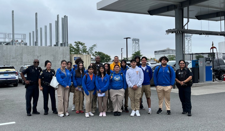 Boston Police District A-7 Engages East Boston High Students with Insightful Tour and Q&A Session