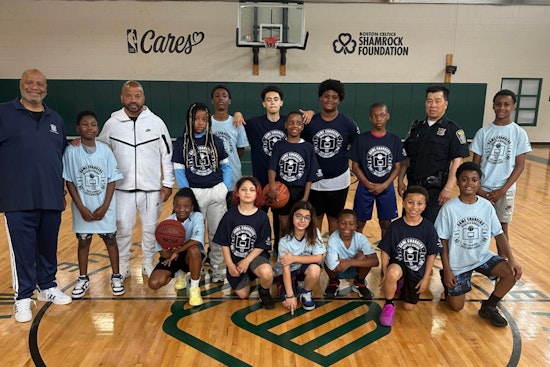 Boston Police "Game Changers" Program Score Big with Local Youth in Dorchester Through Basketball Engagement