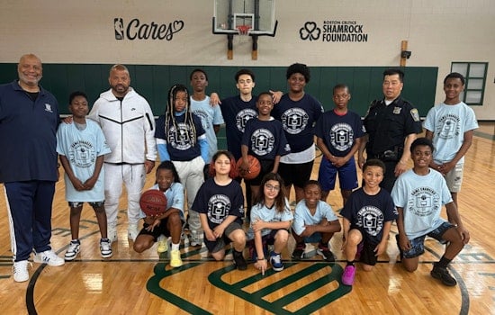 Boston Police "Game Changers" Program Score Big with Local Youth in Dorchester Through Basketball Engagement