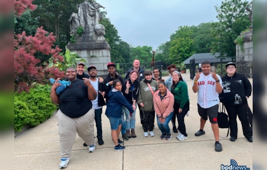 Boston Police Officers Provide Much-Needed Lift for Students' Zoo Trip, Strengthening Community Ties