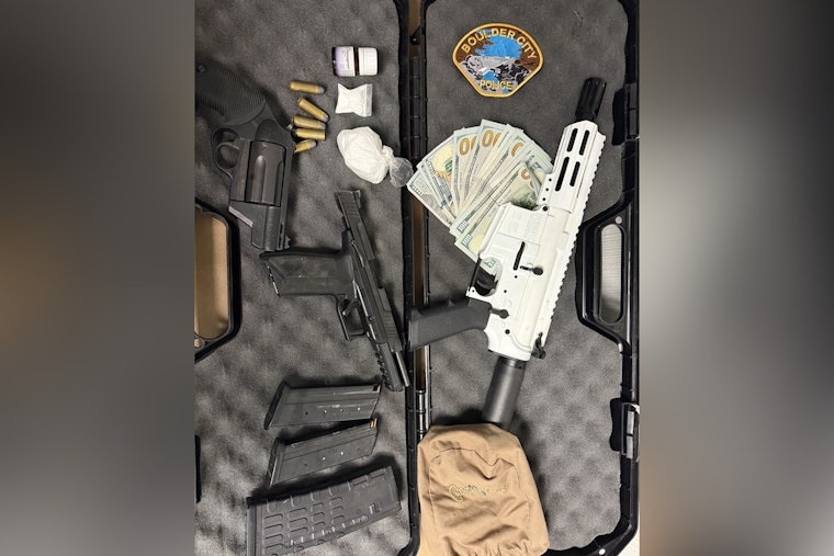 Boulder City Police Make Four Arrests Overnight, Including Suspects with Warrants and Illegal Substances