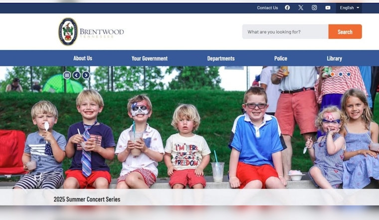 Brentwood Debuts Revamped City Website for Enhanced Online Services