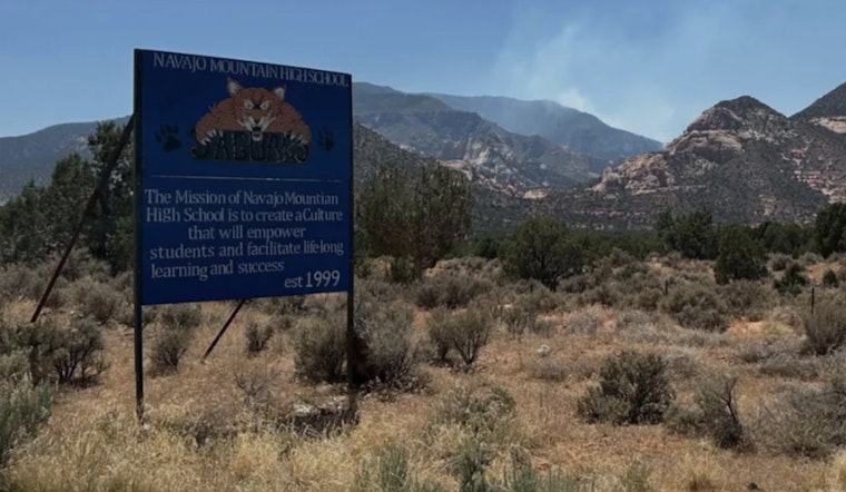 Bridge Creek Fire on Navajo Mountain Expands to 2,219 Acres as Southwest Incident Team Assumes Command Amid Challenging Conditions
