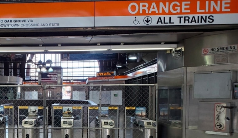 Brush Fire on Orange Line Tracks Disrupts Service Between Stony Brook and Green Street Stations