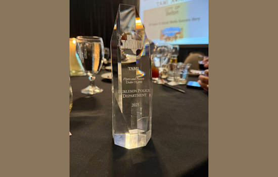 Burleson PD Triumphs with Two TAMI Awards for Innovative Community Outreach in Texas