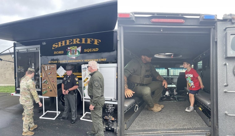 Butler County Sheriff's Office Engages Hamilton Community with Tactical Showcase at Army National Guard Event