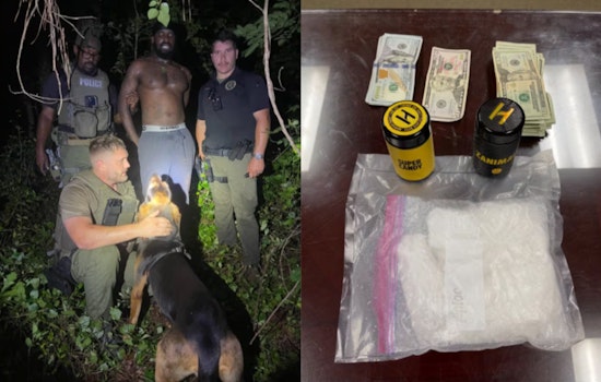 Butts County Traffic Stop Leads to Foot Chase and Arrest, Over a Pound of Meth Seized Near Georgia Diagnostic Prison
