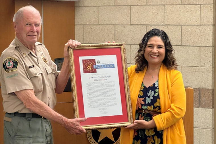 Calaveras County Sheriff's Volunteer Unit Honored with 2025 Senate Resolution Award