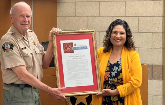 Calaveras County Sheriff's Volunteer Unit Honored with 2025 Senate Resolution Award