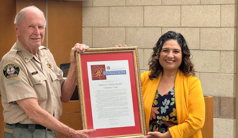 Calaveras County Sheriff's Volunteer Unit Honored with 2025 Senate Resolution Award