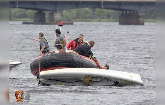 Cambridge Rescue Teams Swiftly Save Sailors from Sudden Squall on Charles River