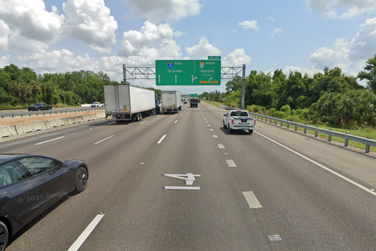 Car Fire and Crash Cause Major Traffic Delays on I-4 in Osceola County Near ChampionsGate