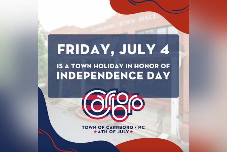 Carrboro Prepares for a Community-Centric Independence Day Celebration Amid Municipal Closures