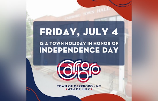 Carrboro Prepares for a Community-Centric Independence Day Celebration Amid Municipal Closures