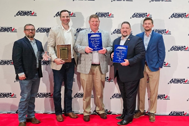Carrollton's Public Works Achievements Shine with Three APWA Texas Chapter Awards in McAllen Event