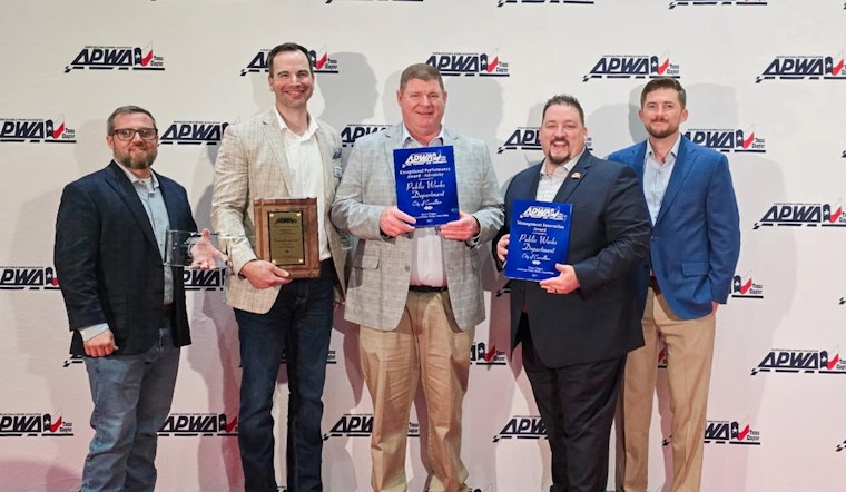 Carrollton's Public Works Achievements Shine with Three APWA Texas Chapter Awards in McAllen Event
