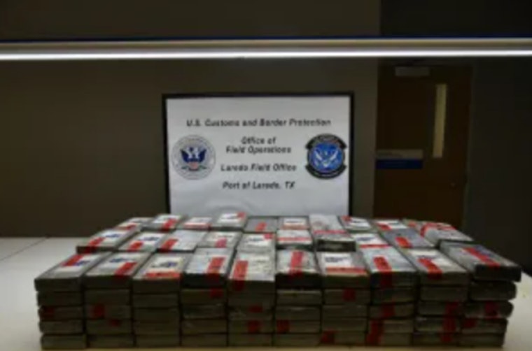 CBP Intercepts Over $4.8 Million Worth of Cocaine at Colombia-Solidarity Bridge in Laredo