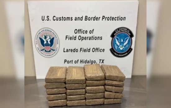 CBP Officers at Hidalgo International Bridge Seize Cocaine Valued Over $639K, Suspect Arrested