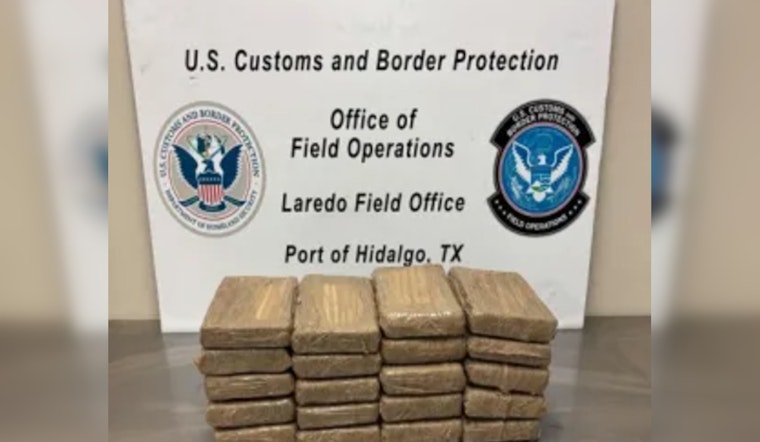 CBP Officers at Hidalgo International Bridge Seize Cocaine Valued Over $639K, Suspect Arrested