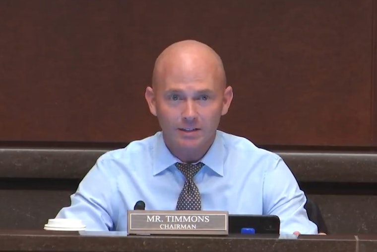 Chairman Timmons Highlights Defense Innovation Challenges and Calls for Procurement Reform at Subcommittee Hearing