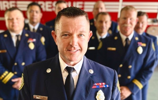 Charlotte Firefighter John Filliben Honored with Rotary Club's 2025 Community Service Above Self Award