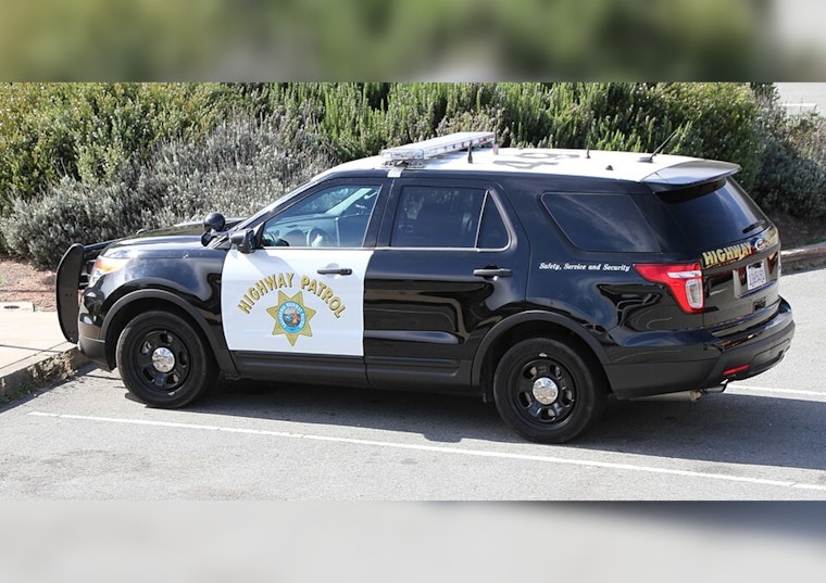 CHP Cruiser Overturns During High-Speed Chase on 91 Freeway in Compton, Suspect in Stolen Vehicle Escapes