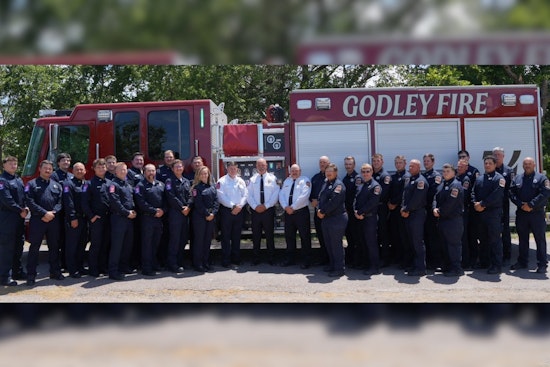 City of Godley Fire Department Honors Service with Badge Pinning Ceremony