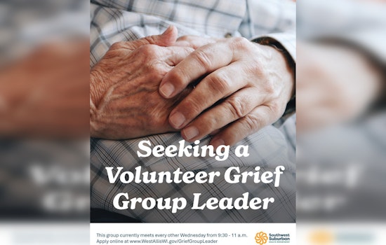 City of West Allis Seeks Compassionate Volunteer to Lead Senior Center Grief Support Group