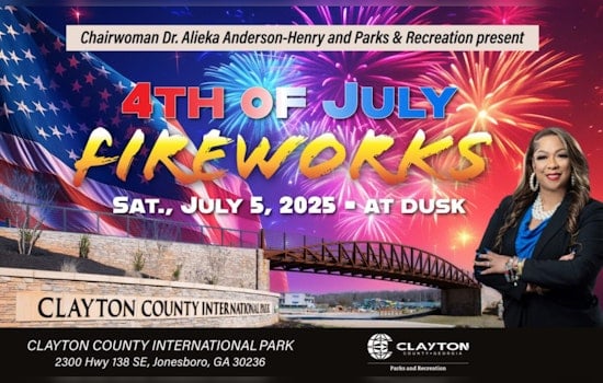 Clayton County Fireworks Extravaganza to Illuminate Skies on July 5th at International Park in Jonesboro