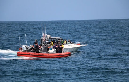 Coast Guard Cutter Intercepts Vessel With 10 Individuals Near Point Loma in Suspected Illegal Migration Attempt