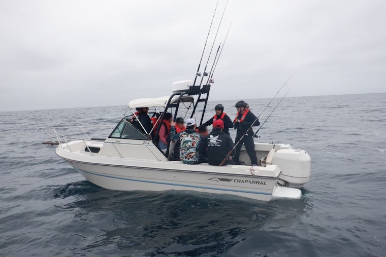 Coast Guard Cutter Robert Ward Detains Seven Off Coast of Point Loma During Routine Patrol