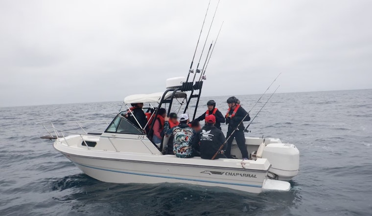 Coast Guard Cutter Robert Ward Detains Seven Off Coast of Point Loma During Routine Patrol