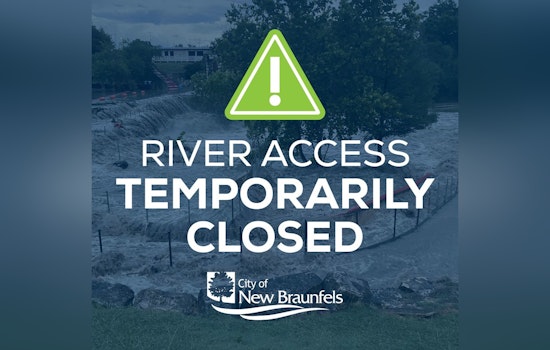 Comal River in New Braunfels Closed for Recreation Due to High Water Levels and Debris While Guadalupe River Remains Open with Caution Advised