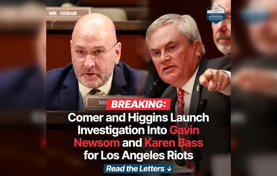 Congressional Leaders Launch Investigation into Los Angeles Riots Amid Sanctuary Policy Scrutiny