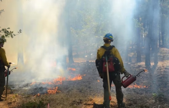Contra Costa County Fire Protection District to Conduct Controlled Burn Near Saklan Ridge for Wildfire Prevention