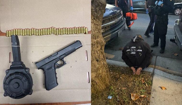 Convicted Felon Arrested in San Mateo After Foot Chase, Found with Loaded Stolen Firearm
