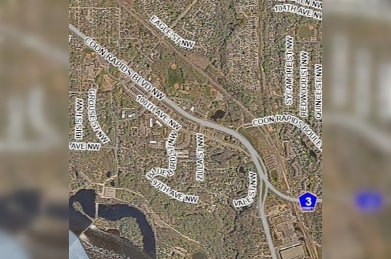 Coon Rapids Blvd Lane Closures Planned for Pedestrian Bridge Construction; Commuters Advised to Seek Alternates