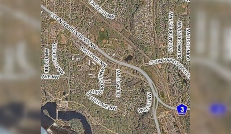 Coon Rapids Blvd Lane Closures Planned for Pedestrian Bridge Construction; Commuters Advised to Seek Alternates