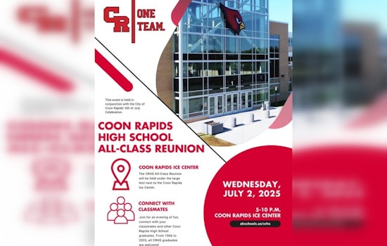 Coon Rapids High School Invites Alumni to Celebrate Nostalgia at All-Class Reunion Amidst 4th of July Festivities