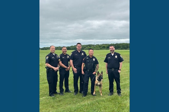 Coon Rapids K9 Duo, Officer Yang and King, Achieve Certification with Flying Colors